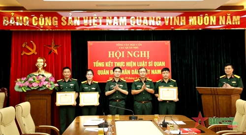 Cục Quân nhu, Tổng cục Hậu cần tổng kết thực hiện Luật Sĩ quan Quân đội nhân dân Việt Nam